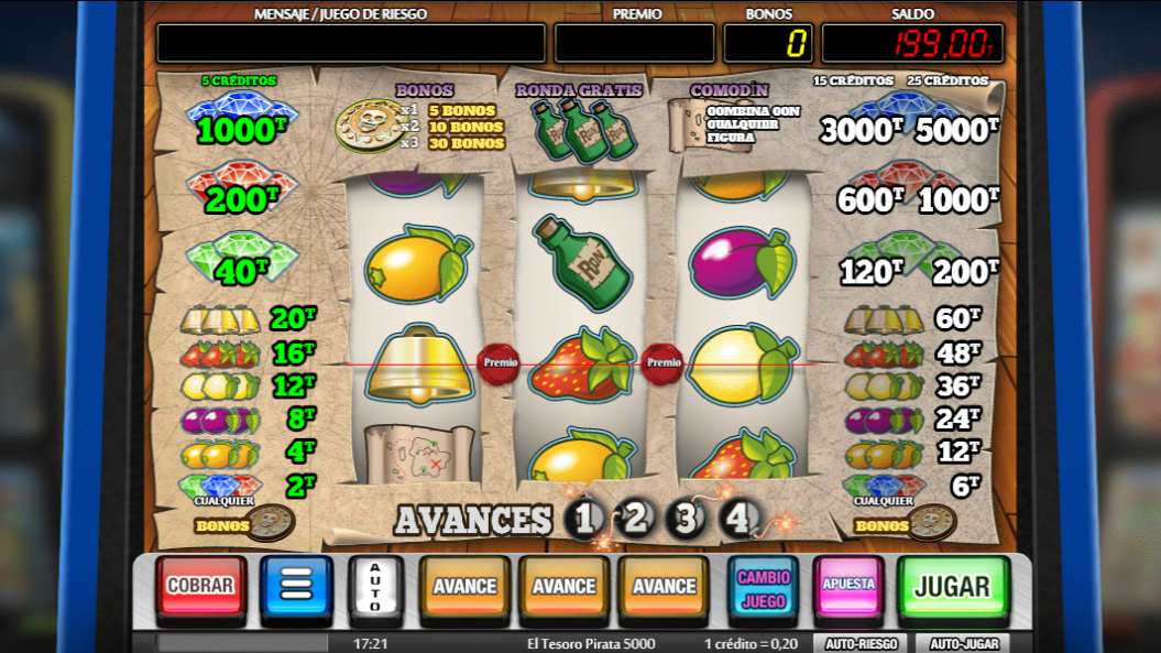 El Tesoro Pirata slot